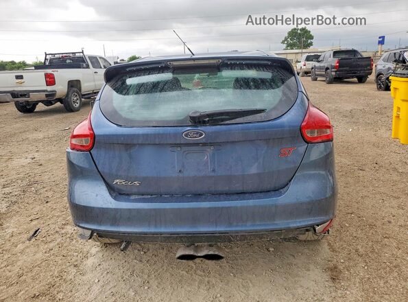 1FADP3L92JL209528 2018 FORD FOCUS Blue Vista trasera