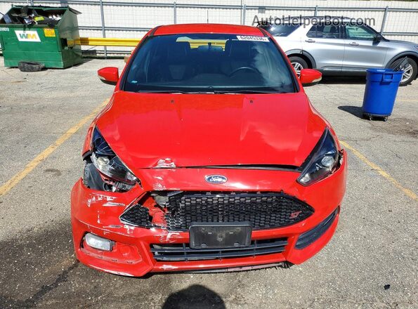 1FADP3L96GL227409 2016 FORD FOCUS Red Widok z przodu