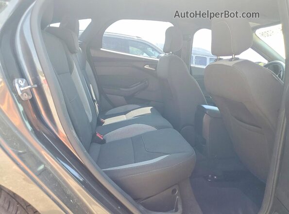 1FADP3L96GL287593 2016 FORD FOCUS Charcoal Rear seats view