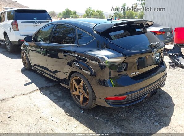 1FADP3L97GL327681 2016 FORD FOCUS ST Черный Задняя левая четверть