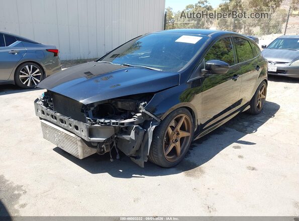 1FADP3L97GL327681 2016 FORD FOCUS ST Черный Передняя левая четверть