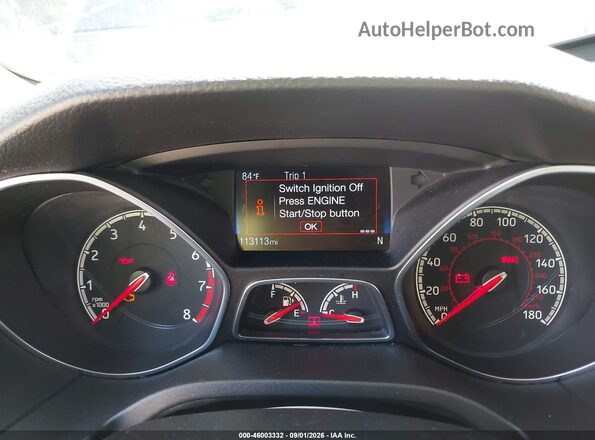 1FADP3L97GL327681 2016 FORD FOCUS ST Черный Вид задних сидений