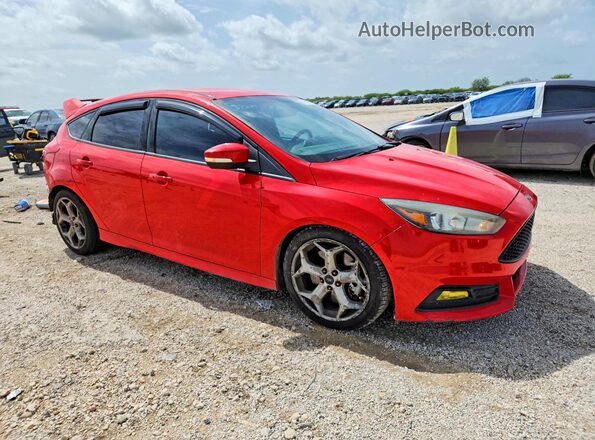 1FADP3L99HL229690 2017 FORD FOCUS Red Przód prawy
