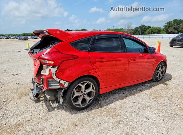 1FADP3L99HL229690 2017 FORD FOCUS Red Tył prawy