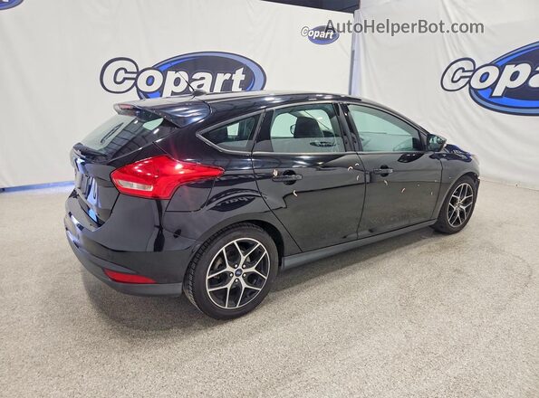 1FADP3M25JL230553 2018 FORD FOCUS Black Rear right