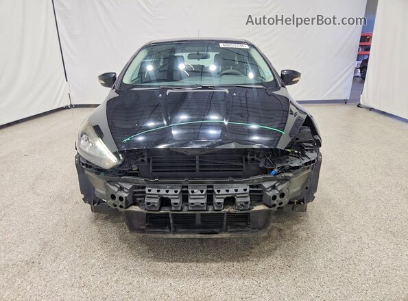 1FADP3M25JL230553 2018 FORD FOCUS Black Front view