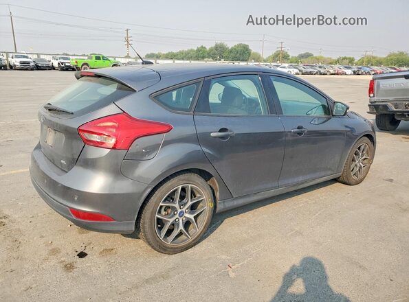 1FADP3M28JL236864 2018 FORD FOCUS Charcoal Rear right