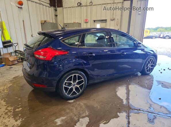 1FADP3M29HL346705 2017 FORD FOCUS Синий Задняя правая четверть
