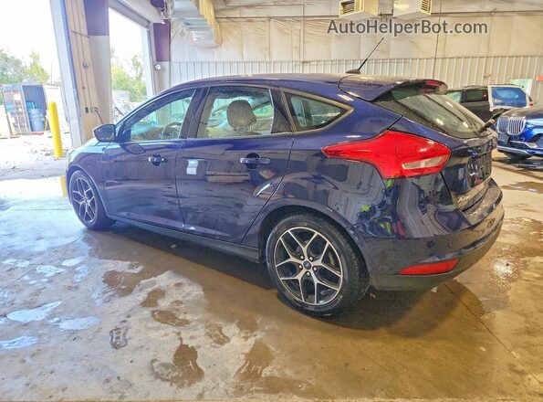1FADP3M29HL346705 2017 FORD FOCUS Синий Задняя левая четверть