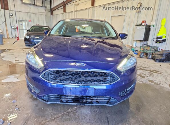 1FADP3M29HL346705 2017 FORD FOCUS Синий Вид спереди