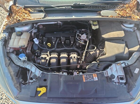1FADP3M2XHL210552 2017 FORD FOCUS Silver Սալոնի հետևի տեսք