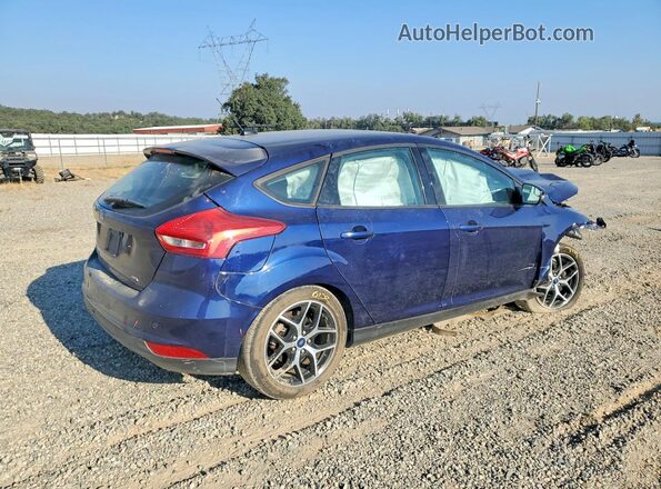 1FADP3M2XHL263834 2017 FORD FOCUS Blue Задня права чверть