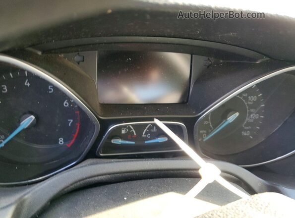 1FADP3M2XHL263834 2017 FORD FOCUS Blue Вид щитка приладів