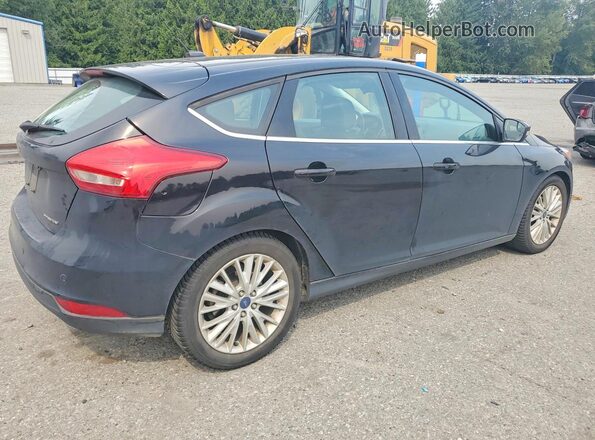 1FADP3N20HL296369 2017 FORD FOCUS Черный Задняя правая четверть