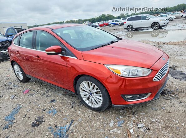 1FADP3N23JL326714 2018 FORD FOCUS Red Delantero derecho