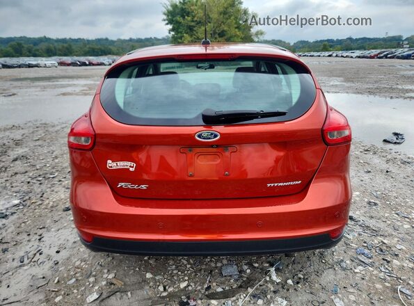 1FADP3N23JL326714 2018 FORD FOCUS Red Vista trasera
