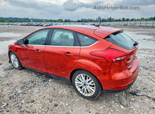 1FADP3N23JL326714 2018 FORD FOCUS Red Trasero izquierdo
