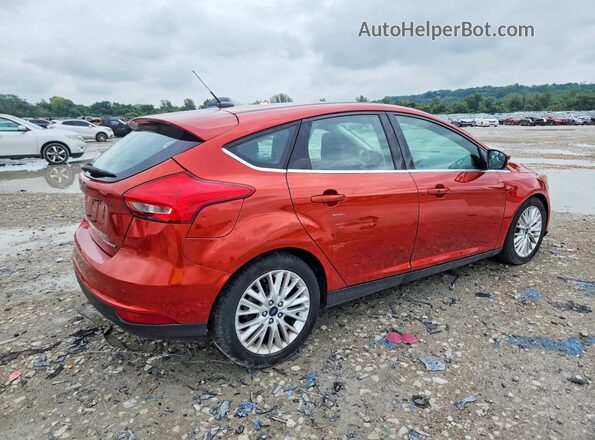 1FADP3N23JL326714 2018 FORD FOCUS Red Trasero derecho