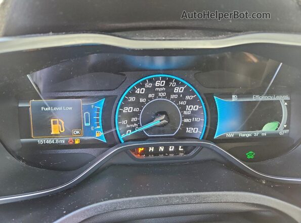 1FADP5AU1HL102791 2017 FORD C-MAX White ხელსაწყოთა პანელის ხედი