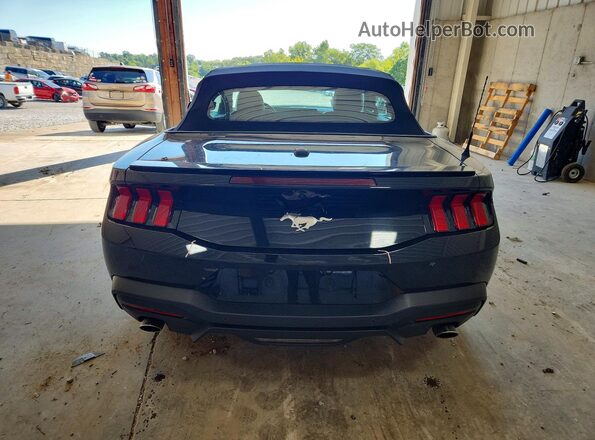 1FAGP8UH4R5141815 2024 FORD MUSTANG Black Вид ззаду