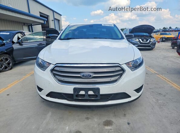 1FAHP2D82HG110244 2017 FORD TAURUS White წინა ხედი