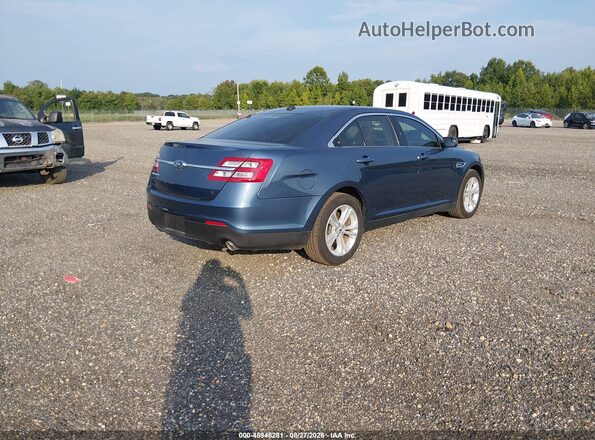 1FAHP2D85JG141302 2018 FORD TAURUS Blue Rear right