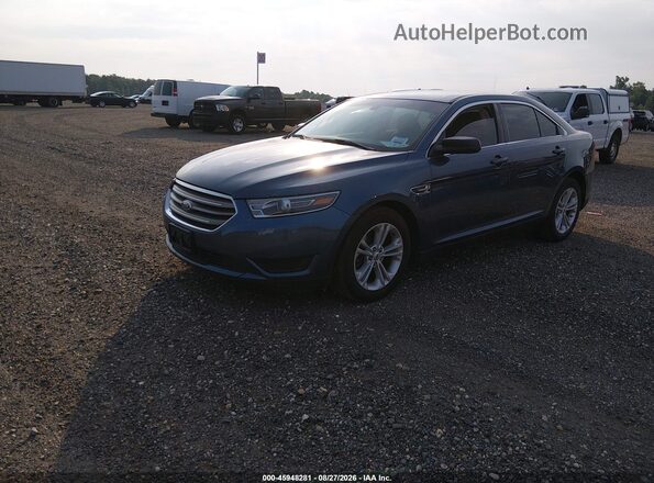 1FAHP2D85JG141302 2018 FORD TAURUS Blue Front left