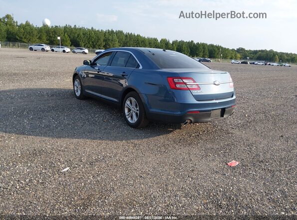 1FAHP2D85JG141302 2018 FORD TAURUS Blue Rear left