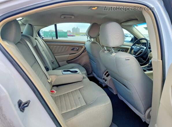1FAHP2D96GG142038 2016 FORD TAURUS Белый Вид задних сидений
