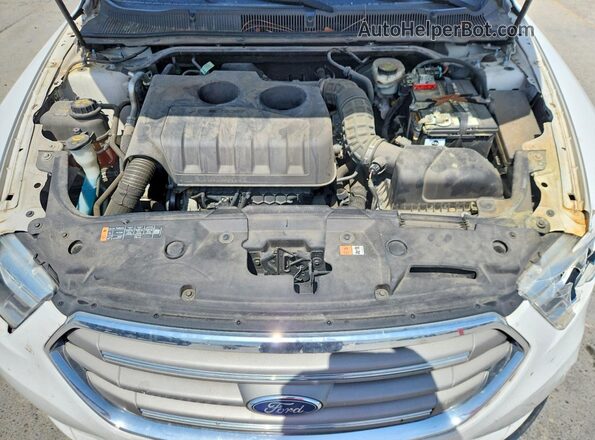 1FAHP2D96GG142038 2016 FORD TAURUS Белый Вид задней части салона