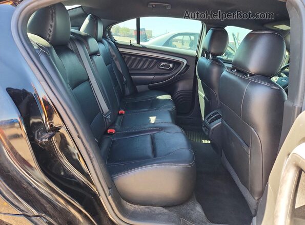 1FAHP2E82HG127978 2017 FORD TAURUS Black Հետևի նստատեղերի տեսք