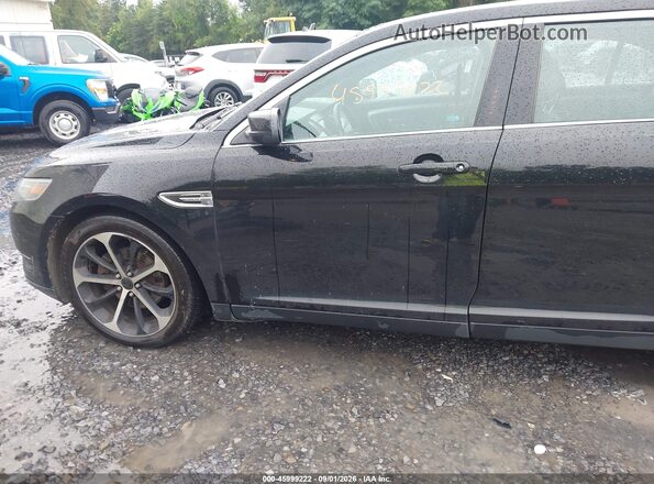 1FAHP2E86GG135693 2016 FORD TAURUS Black Front view