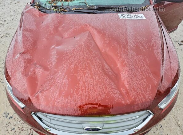 1FAHP2H87GG128070 2016 FORD TAURUS Maroon Вид задньої частини салону