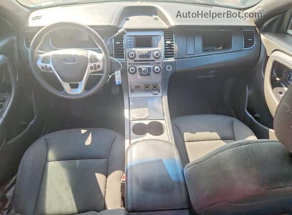 1FAHP2L82HG117860 2017 FORD TAURUS Синий Вид панели приборов