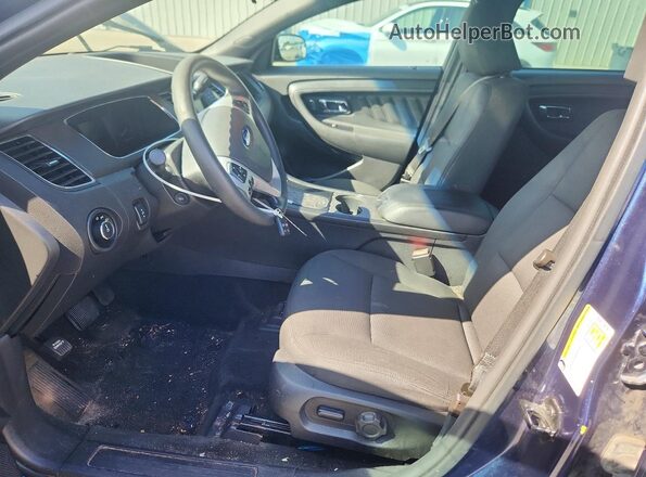 1FAHP2L82HG117860 2017 FORD TAURUS Синий Вид салона спереди