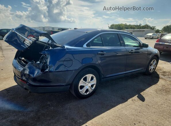 1FAHP2L82HG117860 2017 FORD TAURUS Синий Задняя правая четверть