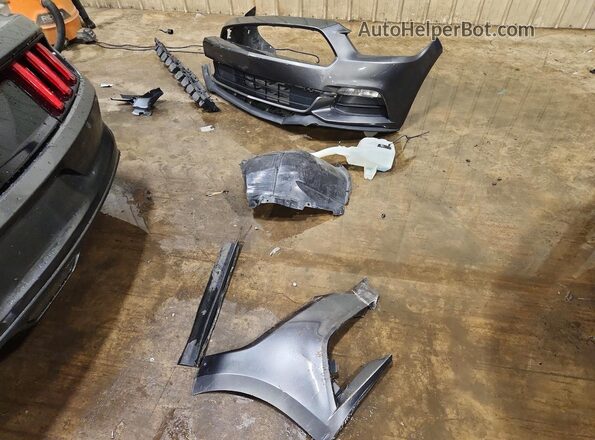 1FATP8EM0G5318237 2016 FORD MUSTANG Серый Вид подкапотного пространства
