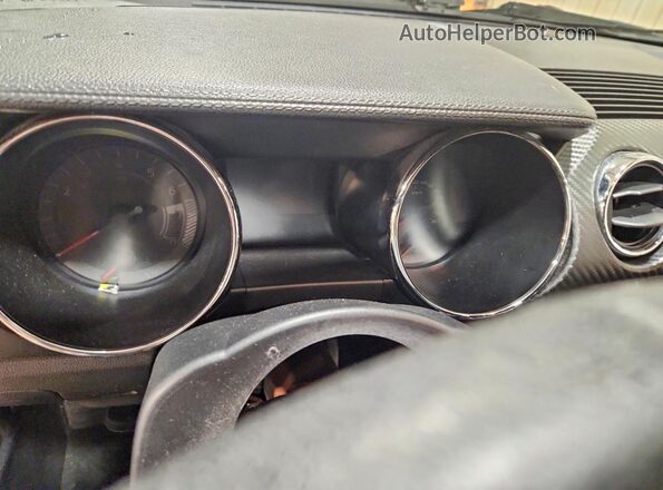 1FATP8EM0G5318237 2016 FORD MUSTANG Серый Вид щитка приборов