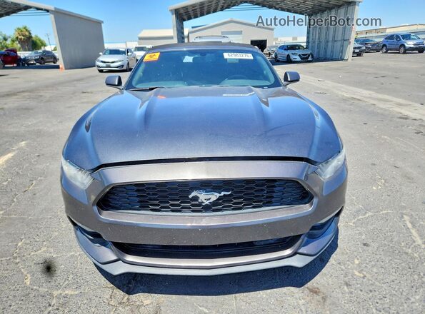 1FATP8EM9H5324006 2017 FORD MUSTANG Gray წინა ხედი