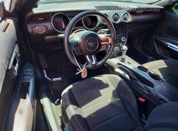 1FATP8EM9H5324006 2017 FORD MUSTANG Gray წინა პანელის ხედი
