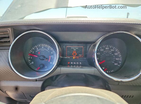 1FATP8EM9H5324006 2017 FORD MUSTANG Gray ხელსაწყოთა პანელის ხედი