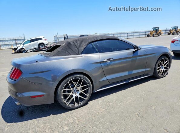 1FATP8EM9H5324006 2017 FORD MUSTANG Gray უკანა მარჯვენა