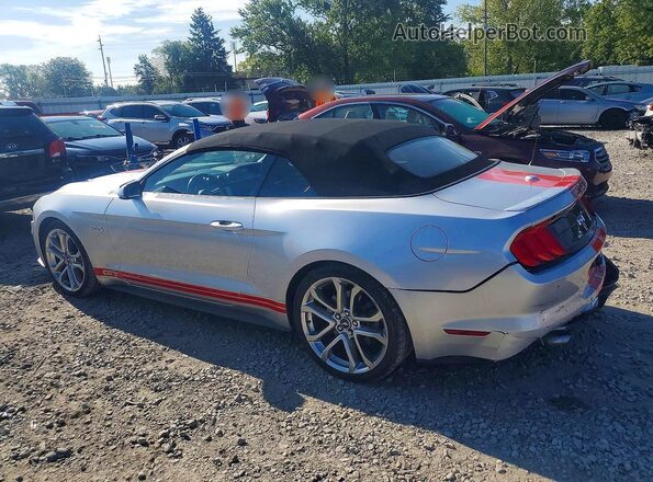 1FATP8FF0K5163665 2019 FORD MUSTANG Silver Задня ліва чверть