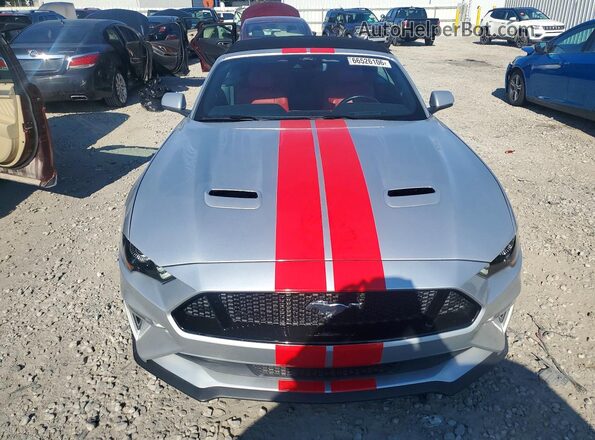 1FATP8FF0K5163665 2019 FORD MUSTANG Silver Вид спереду
