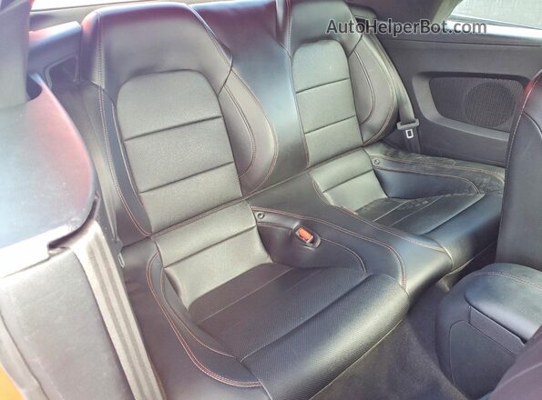 1FATP8FF2N5116545 2022 FORD MUSTANG Red უკანა სავარძლების ხედი