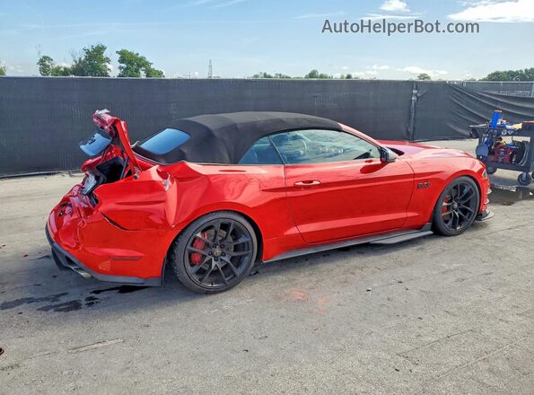1FATP8FF2N5116545 2022 FORD MUSTANG Red უკანა მარჯვენა