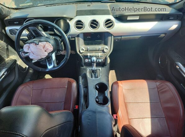 1FATP8FF5G5261131 2016 FORD MUSTANG Black Vista del salpicadero