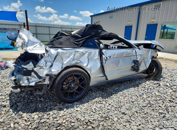 1FATP8FF7J5117894 2018 FORD MUSTANG Silver Trasero derecho