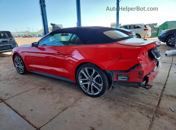 1FATP8UH0J5104666 2018 FORD MUSTANG Red Задня ліва чверть