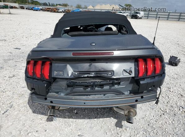 1FATP8UH1L5113556 2020 FORD MUSTANG Gray Vista trasera